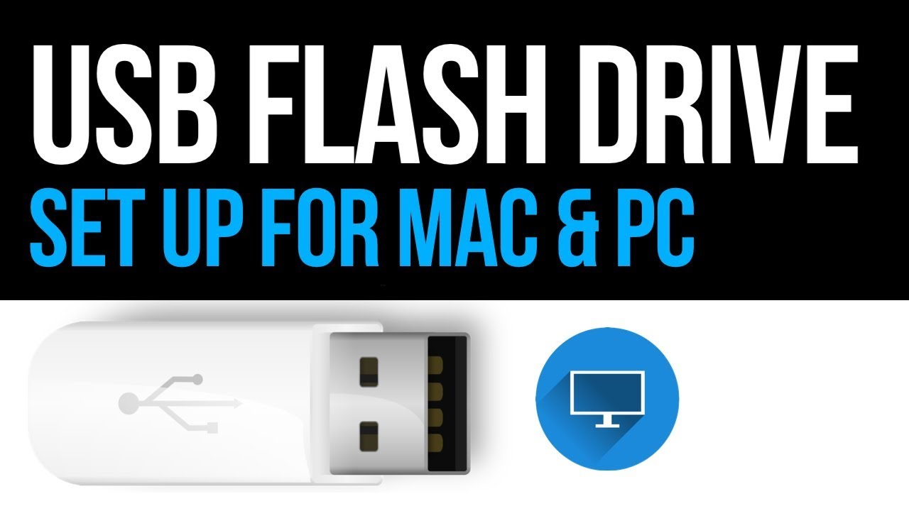 format usb thumb drive for windows and mac